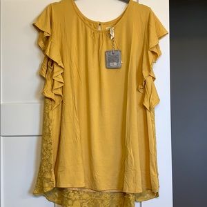 Matilda Jane Bocce Ball top sz L NWT